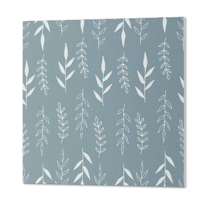 Self adhesive vinyl floor tiles Floral pattern