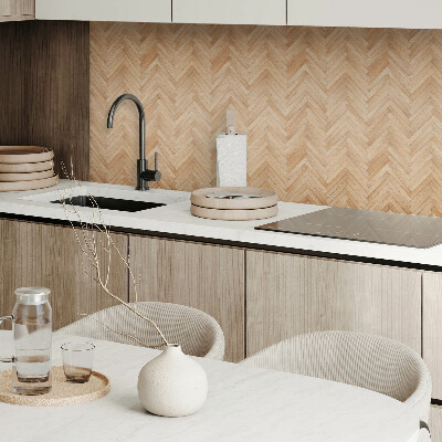 Vinyl tiles Herringbone pattern in the arrangement