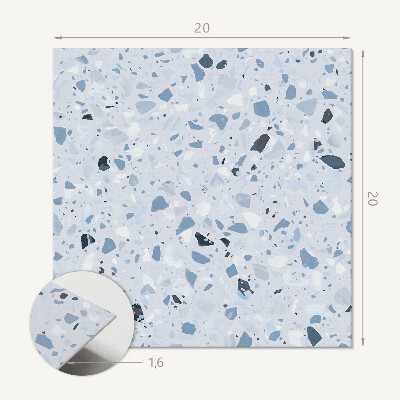 Pvc wall panels A motif inspired by natural stones
