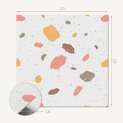 Vinyl tiles Abstract style spot pattern