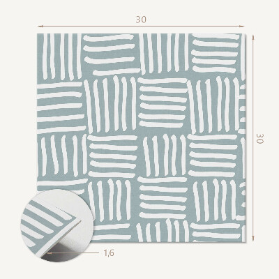Pvc wall panels Geometric style line pattern