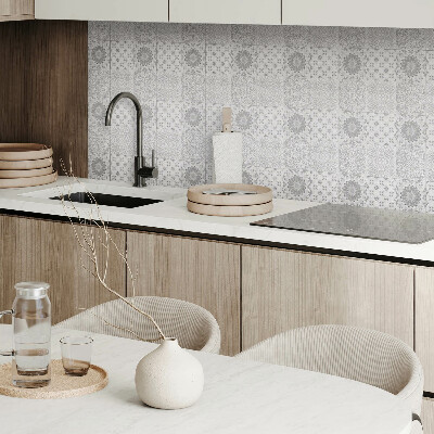 Pvc wall panels Floral-geometric composition