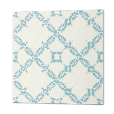 Self adhesive vinyl floor tiles Patterns in the woven mesh