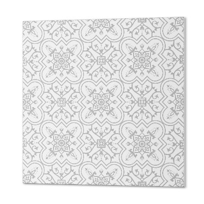 Vinyl tiles Ornaments in a floral motif