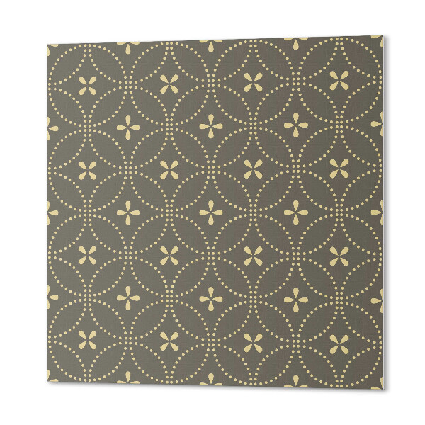 Pvc wall panels Delicate floral accents