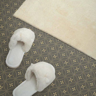 Pvc wall panels Delicate floral accents