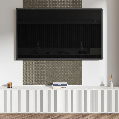 Pvc wall panels Delicate floral accents
