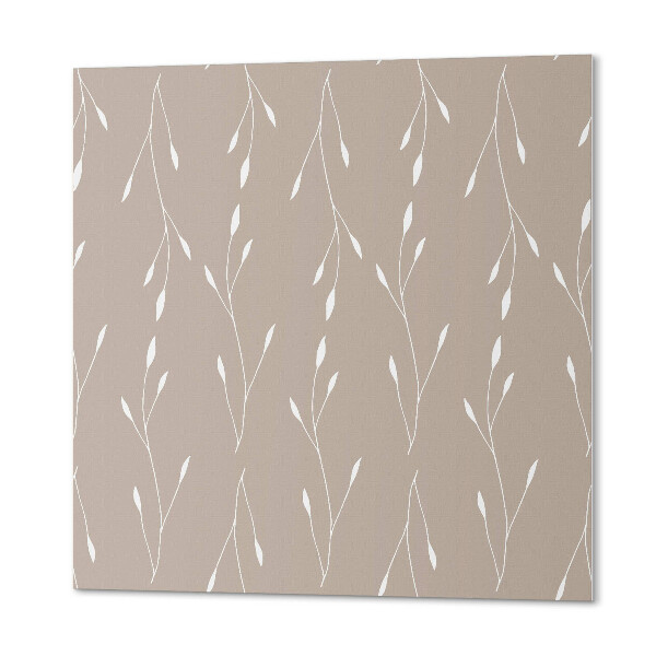 Vinyl tiles A plant pattern in a gentle style