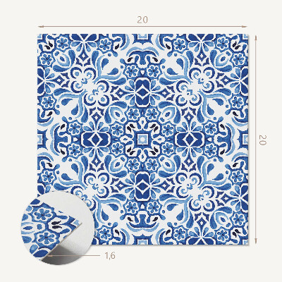 Pvc wall panels Traditional floral pattern