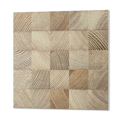 Vinyl tiles Shades of wood in the arrangement