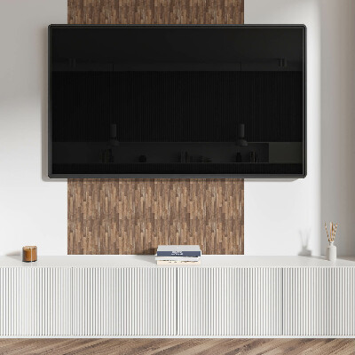 Self adhesive vinyl floor tiles Wooden floor motif