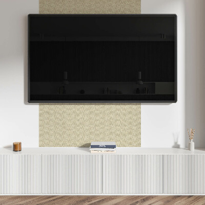 Pvc wall panels Zigzag pattern on the structure