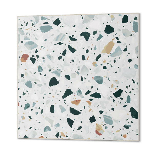 Vinyl tiles A speckled stone pattern in an elegant style