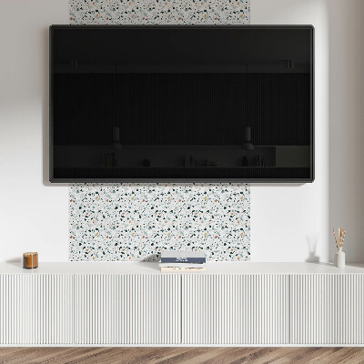 Vinyl tiles A speckled stone pattern in an elegant style