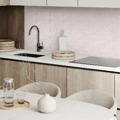 Self adhesive vinyl floor tiles Stylish waves in a marble pattern