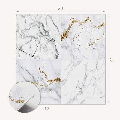 Pvc wall panels Marble patterns with subtle veining