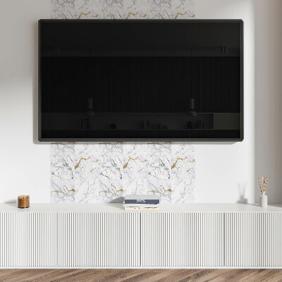 Pvc wall panels Marble patterns with subtle veining