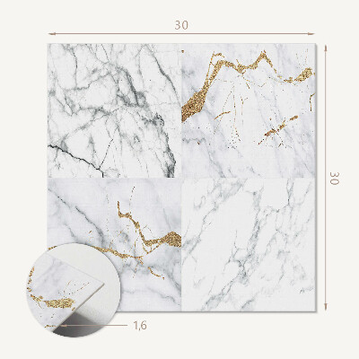 Pvc wall panels Marble patterns with subtle veining