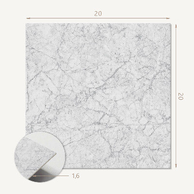 Vinyl tiles Pattern with marble accents