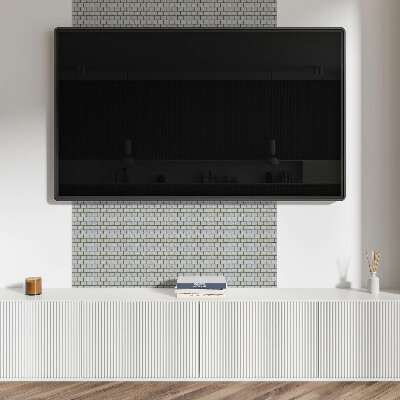 Vinyl tiles Rustic brick structure motif
