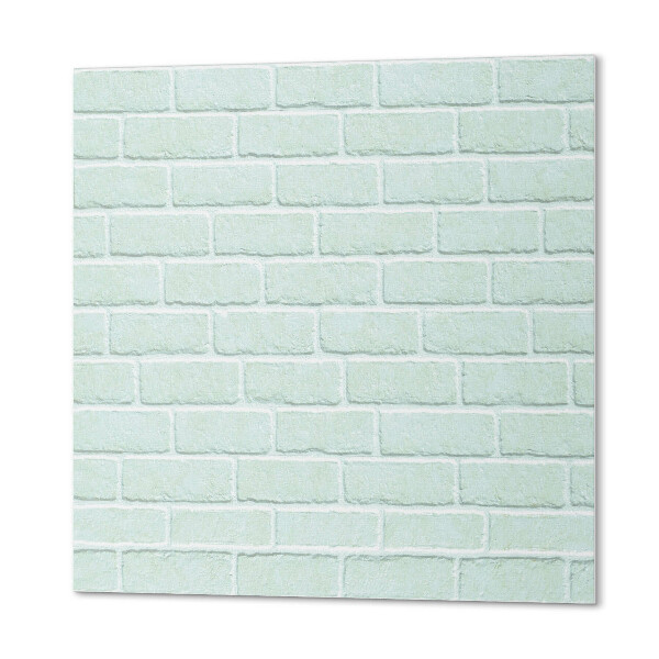 Self adhesive vinyl floor tiles Brick wall motif