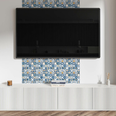 Pvc wall panels Stylish mosaics in the arrangement