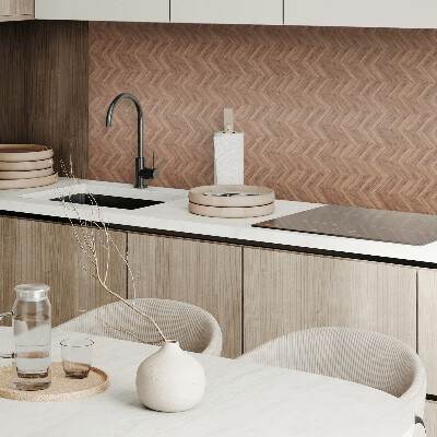 Pvc wall panels Herringbone pattern made of boards