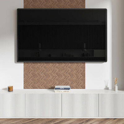 Pvc wall panels Herringbone pattern made of boards