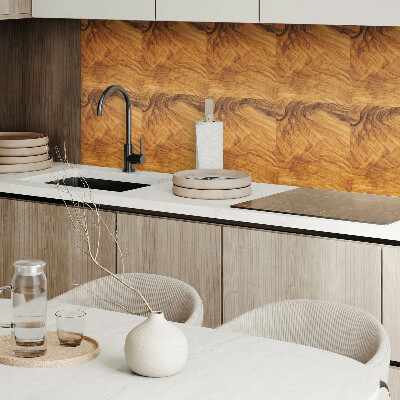 Self adhesive vinyl floor tiles Wooden organic motif