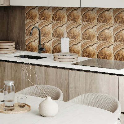 Pvc wall panels Wooden organic motifs