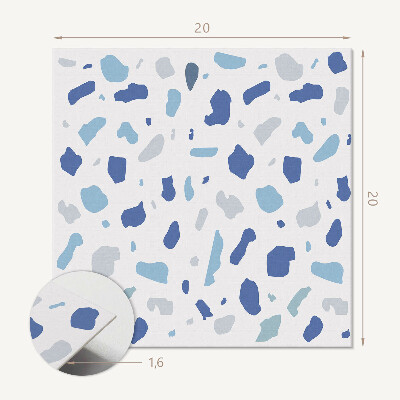 Vinyl tiles Abstract style spot pattern