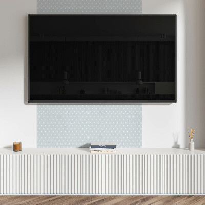 Self adhesive vinyl floor tiles Pattern with cross-stitch details