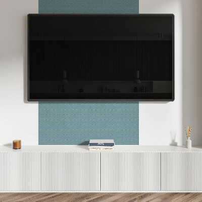 Pvc wall panels Rows of green leaves