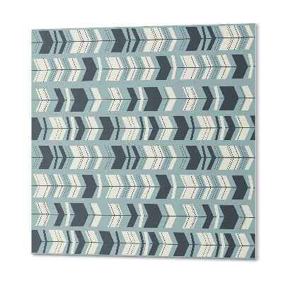 Vinyl tiles Dynamic arrow patterns in geometry