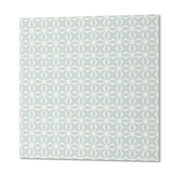 Self adhesive vinyl floor tiles Geometry in a floral style