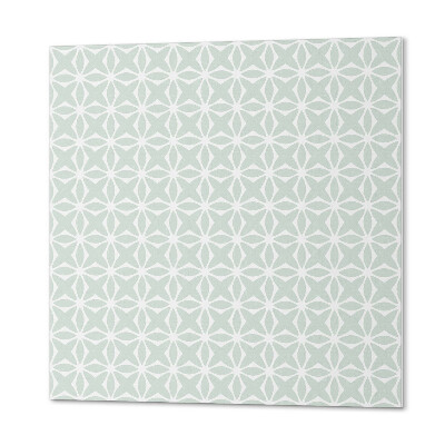 Self adhesive vinyl floor tiles Geometry in a floral style