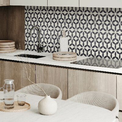 Vinyl tiles Modern design with fins