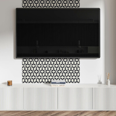 Vinyl tiles Modern design with fins