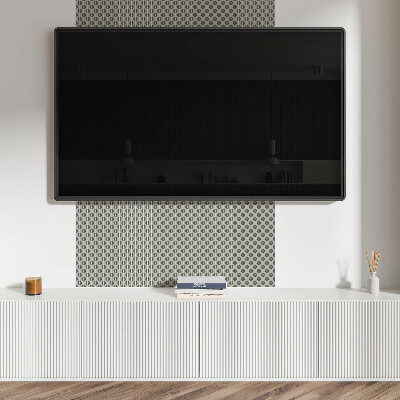 Pvc wall panels Stylish tiled geometry pattern