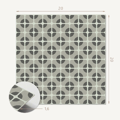 Pvc wall panels Stylish tiled geometry pattern