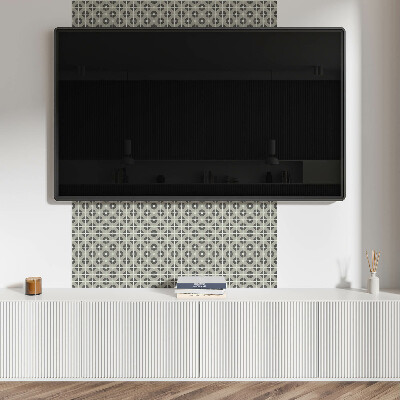 Pvc wall panels Stylish tiled geometry pattern