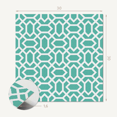 Pvc wall panels Geometric pattern with forms