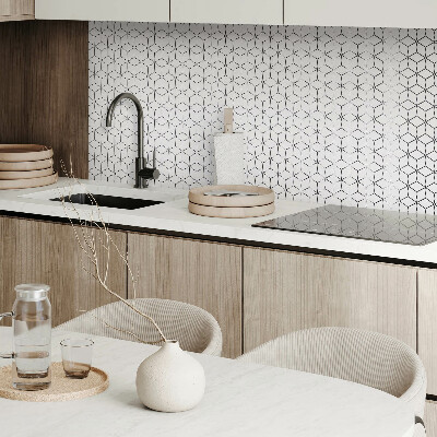 Vinyl tiles Hexagonal style dot pattern