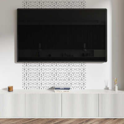 Vinyl tiles Hexagonal style dot pattern