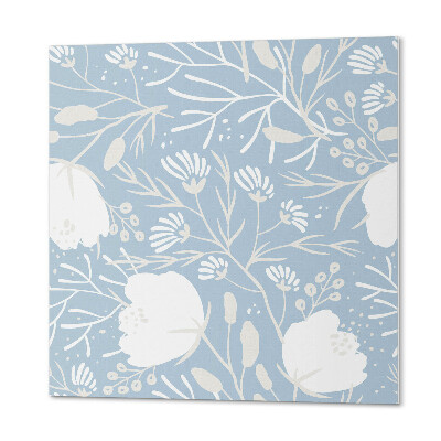 Vinyl tiles Flower pattern