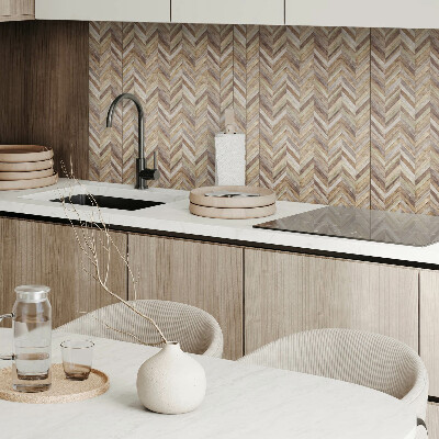 Pvc wall panels Herringbone boards on a stylish background