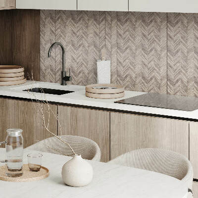 Self adhesive vinyl floor tiles Herringbone board motif