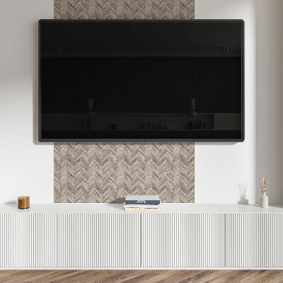 Self adhesive vinyl floor tiles Herringbone board motif