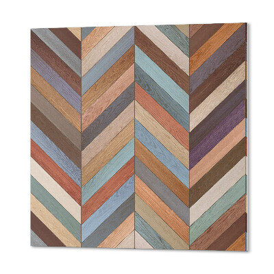 Pvc wall panels Wooden herringbone in an elegant version