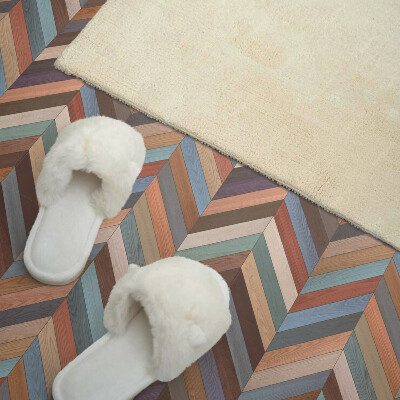 Pvc wall panels Wooden herringbone in an elegant version